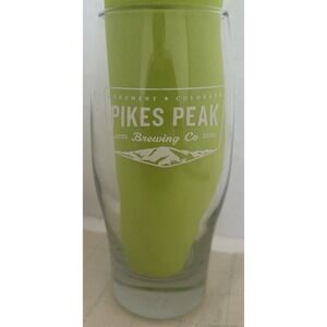 Pikes Peak Brewing 16oz Ascent Pale Ale Beer Glass Monument Colorado
